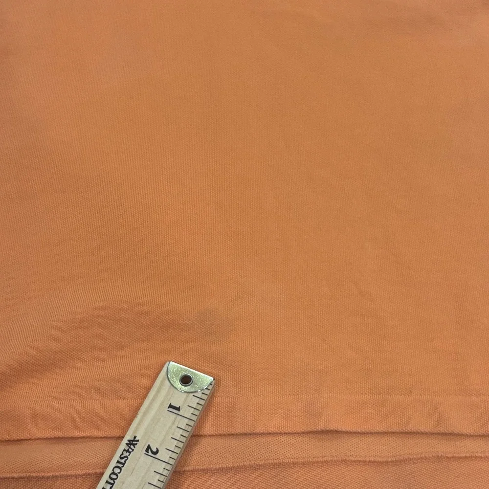 Polo Ralph Lauren Mens Large Orange Classic Fit Multi Horse Polo Shirt Navy 3